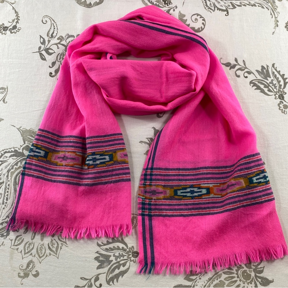 J Crew Wool Scarf 26"X 82"